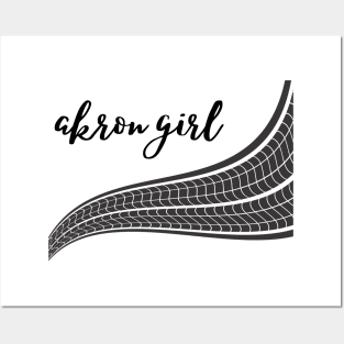 akron girl Posters and Art